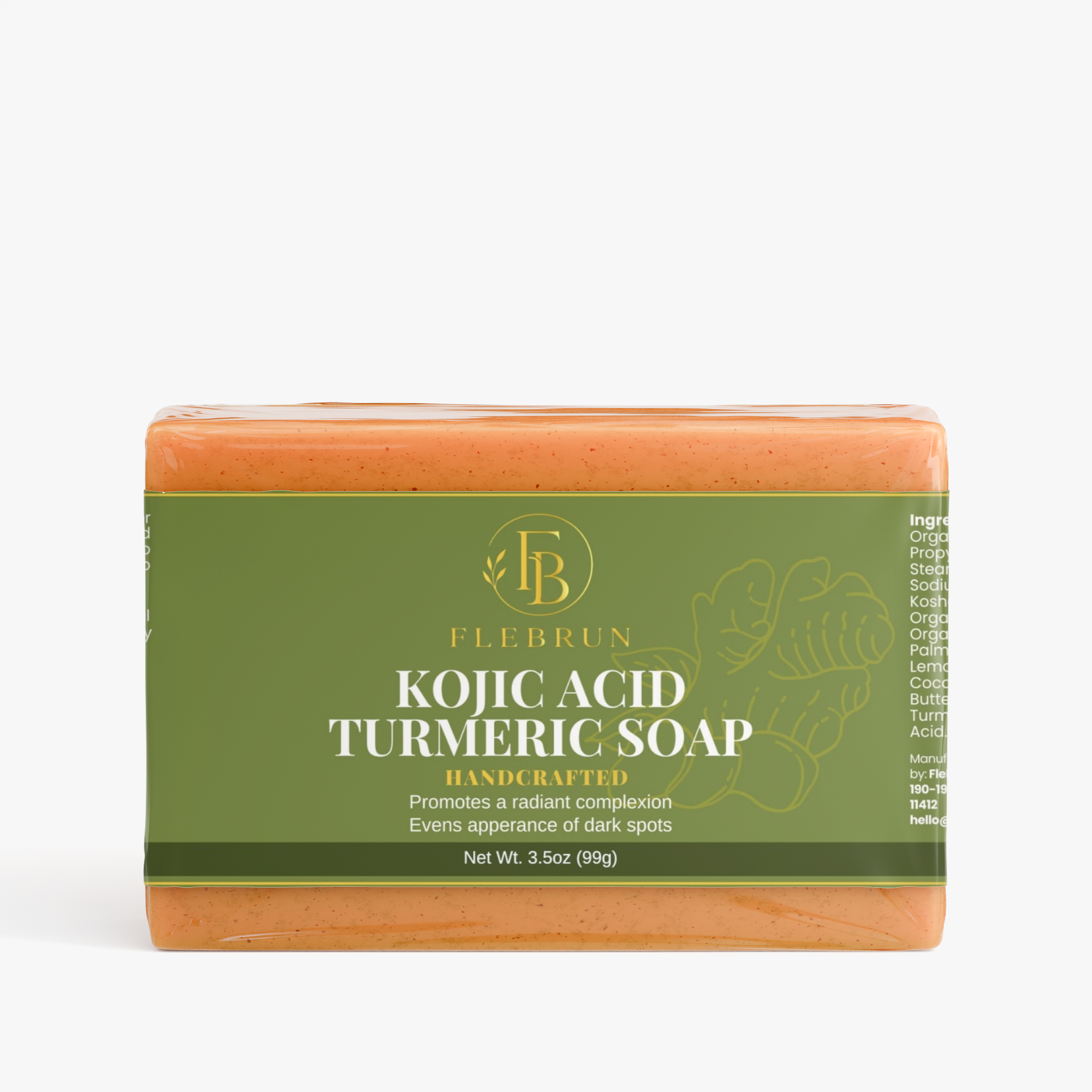 Kojic Acid & Turmeric Soap